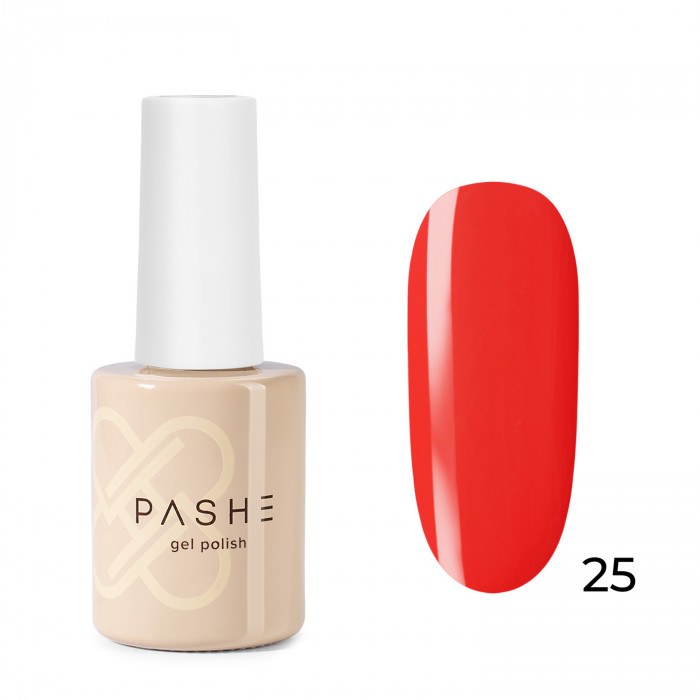PASHE Atelier Гель-лак 25 чувственный красный 9 мл