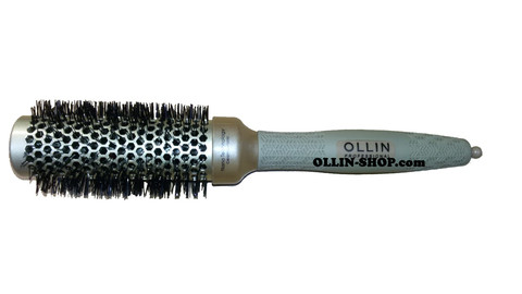 OLLIN Professional Термобрашинг Mix Color Ceramic+Ion с нейлоновой щетиной 34 мм