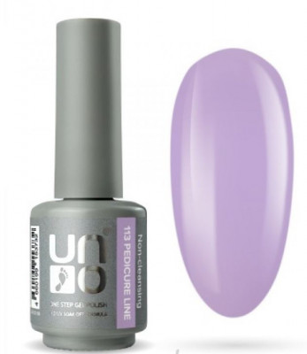 UNO Pedicure Line Гель-лак однофазный 113 лиловый 8 мл