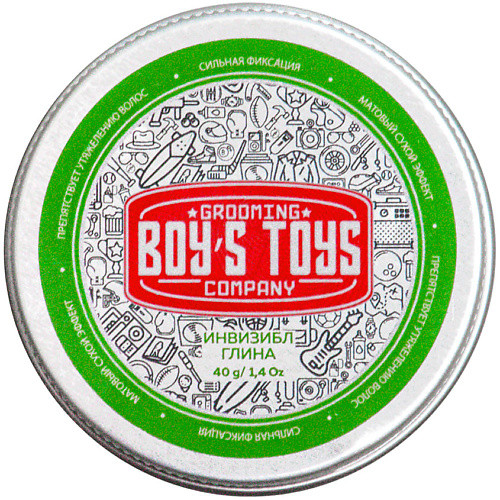 BOY'S TOYS Инвизибл глина 40 мл