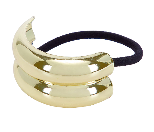 GLAM-TECH Double Hair Cuff Gold Резинка для волос металлическое полукольцо
