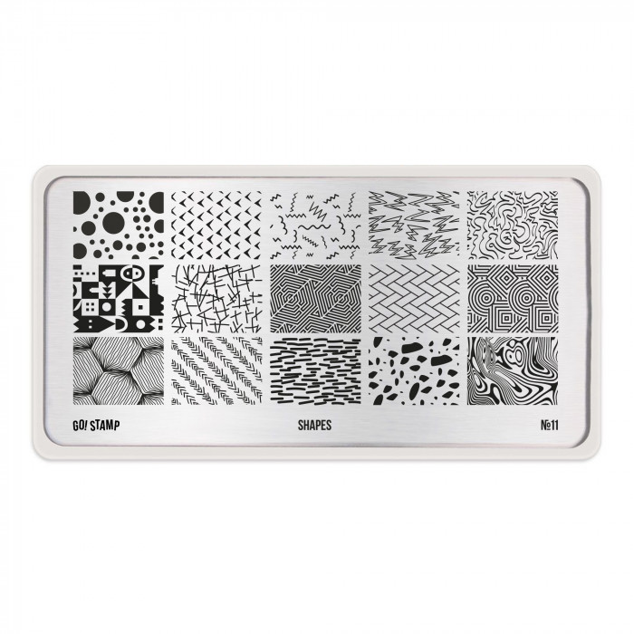 GO!STAMP Пластина для стемпинга 11 Shapes