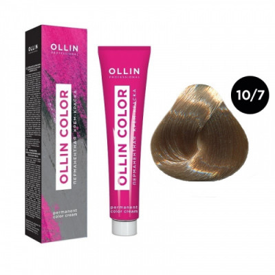 OLLIN Color Крем-краска 10/7 светлый блондин коричневый 100 мл
