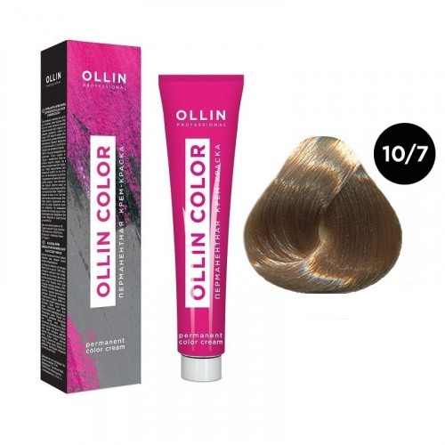 OLLIN Color Крем-краска 10/7 светлый блондин коричневый 100 мл