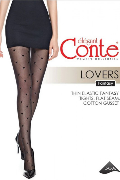 Колготки Conte Fantasy Lovers размер 2 черный