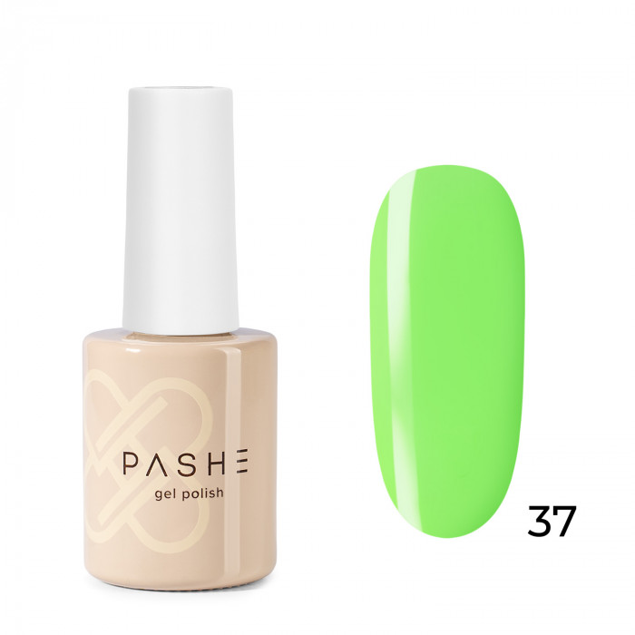 PASHE Atelier Гель-лак 37 райский салатовый 9 мл