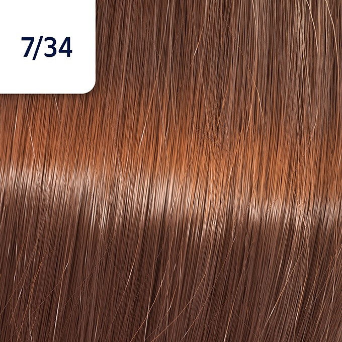 WELLA Koleston  7/34 блонд золотистый красный 60 мл
