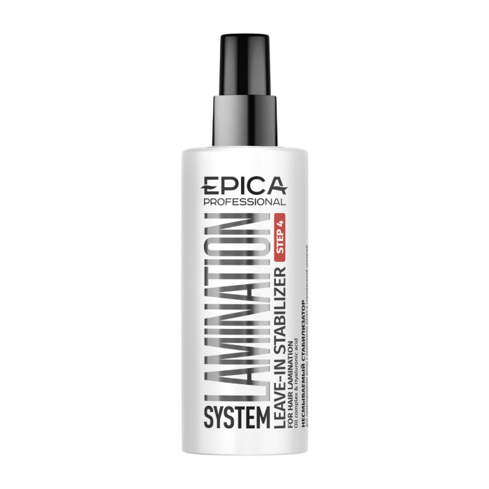 EPICA Lamination System Несмываемый стабилизатор для ламинирования волос с комплексом масел 100 мл