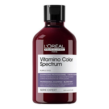 LOREAL Vitamino Color Spectrum Шампунь фиолетовый для нейтрализации для светлых волос 300 мл
