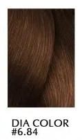LOREAL Dia Color 6.84 темный блонд 60 мл