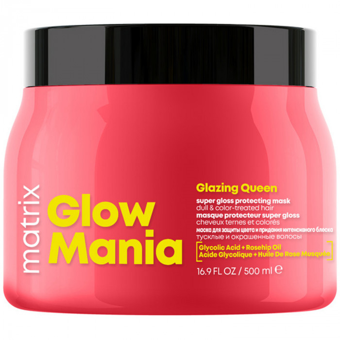 MATRIX Glow Mania Маска для блеска окрашенных волос 500 мл