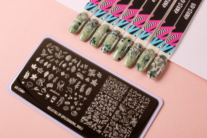 GO!STAMP Пластина для стемпинга 30 Hello Fall