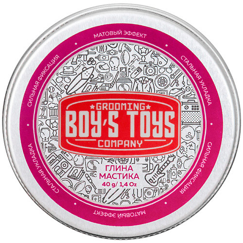 BOY'S TOYS Глина мастика 100 мл