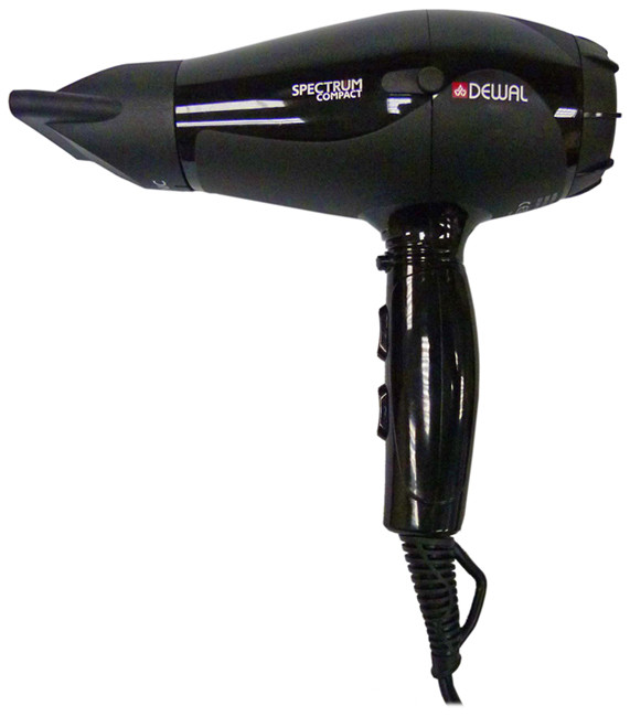 DEWAL Spectrum Compact Фен 2100 W черный ионизация