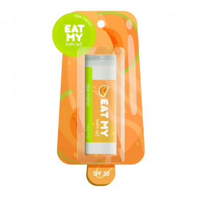 EAT MY Бальзам для губ c SPF 30 Спелая дыня