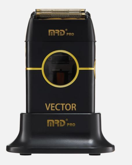 MRD Шейвер для стрижки и бритья Vector аккумуляторный 8500-13000 об/мин черный