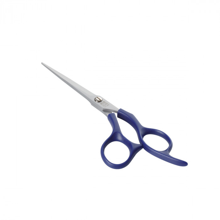 DEWAL Ножницы парикмахерские Easy Step прямые 5,5" с микронасечкой 9650SV-BL-5,5
