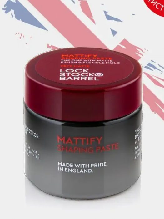 LOCK STOCK & BARREL Mattify Shaping Paste Матовая паста для укладки 30 гр