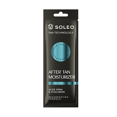 SOLEO After Tan Moisturizer Бальзам после загара с алоэ-вера и гиалуроновой кислотой 15 мл