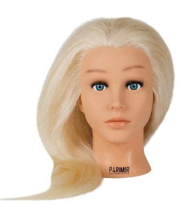 MUSTANG Голова тренировочная блондинка натуральные волосы 50 см H012Blond