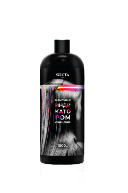HAIR SEKTA Шампунь с индикатором очищения 1000 мл