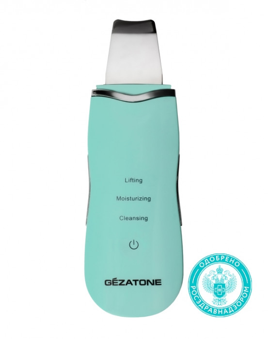 Прибор ультразвуковой Gezatone Bio Sonic 770S бирюзовый