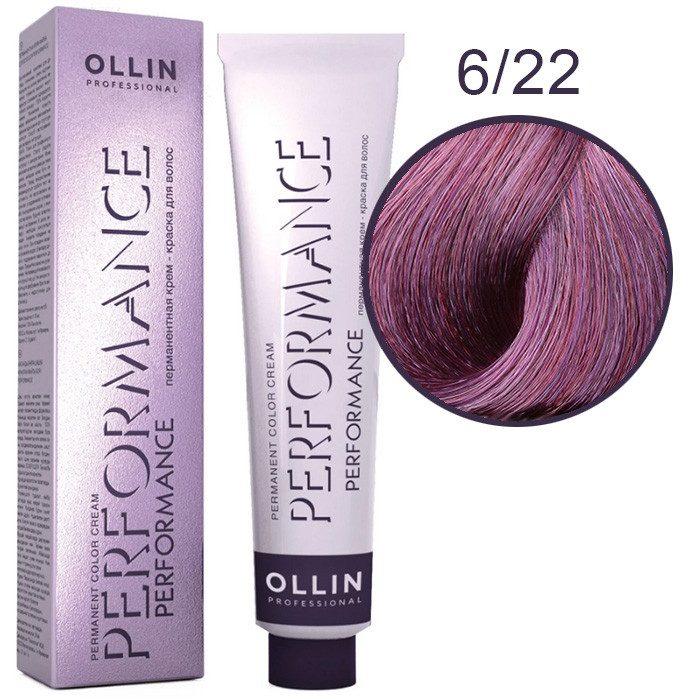OLLIN Performance Краска  6/22 темно-русый фиолетовый 60 мл