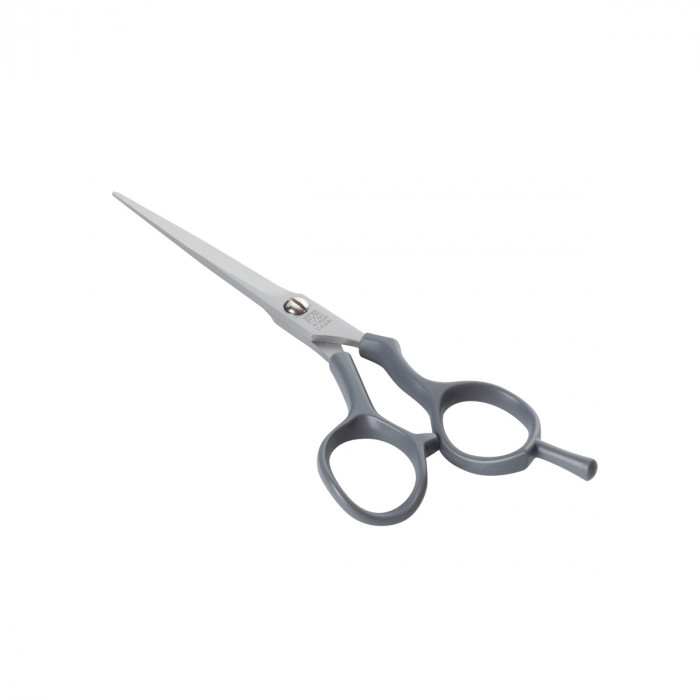 DEWAL Ножницы парикмахерские Easy Step прямые 5,5" с микронасечками 9652SV-GY-5.5