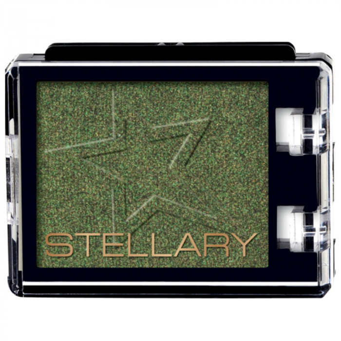 STELLARY Моно тени для век наборные E-Clipce тон F20 сказочный изумруд