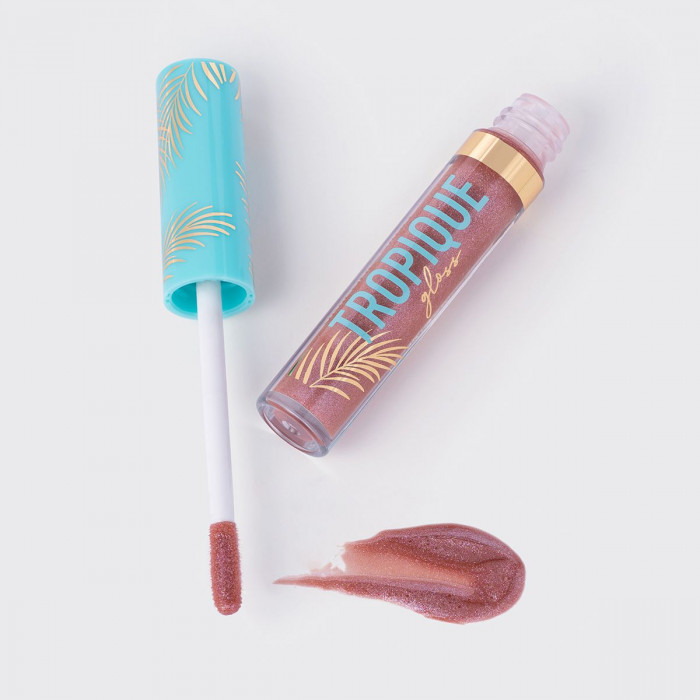 VIVIENNE SABO Блеск для губ Tropique Gloss тон 17 темно-бежевый с серебристым сиянием