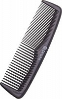 DEWAL Эконом Расческа карманная черная 12,5 см