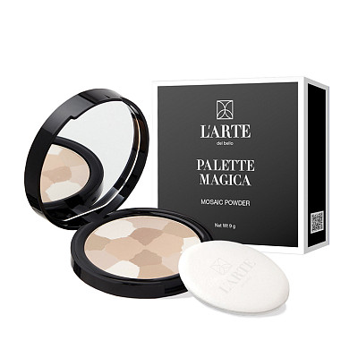 L'ARTE DEL BELLO Palette Magica Пудра-мозаика компактная 4405
