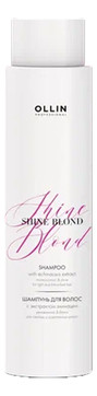 OLLIN Professional Shine Blond Шампунь для волос с экстрактом эхинацеи 300 мл