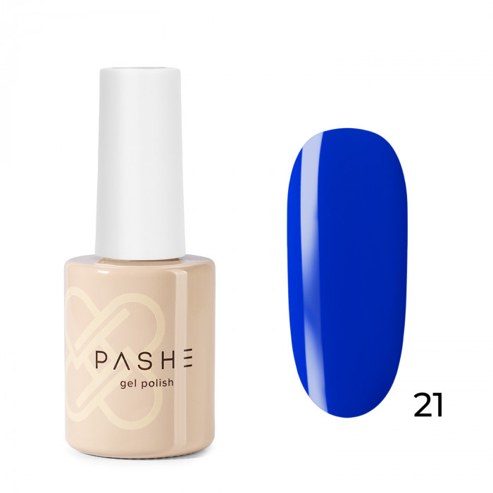 PASHE Atelier Гель-лак 21 королевский синий 9 мл