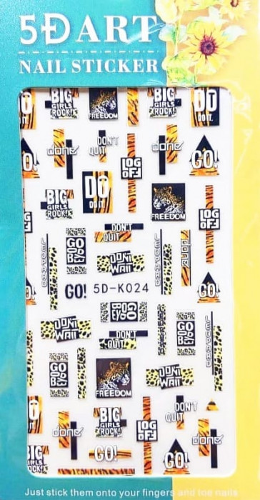 NAILS OPT Наклейки 5D-K024