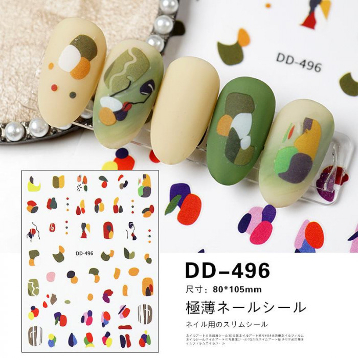 NAILS OPT Наклейки для дизайна DD496