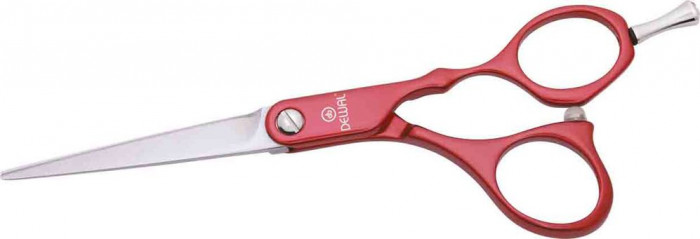DEWAL Ножницы парикмахерские Colour Step прямые 5,5" красные M31955-RD