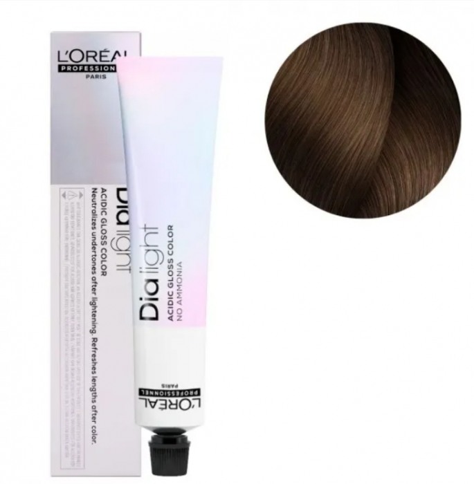 LOREAL DiaLight 6.28 темный блонд перламутровый 60 мл