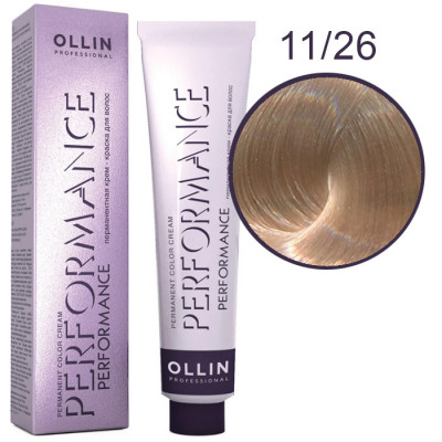 OLLIN Performance Краска 11/26 специальный блондин розовый 60 мл