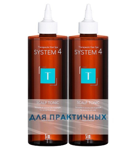 System 4 Набор "Для практичных" для роста волос