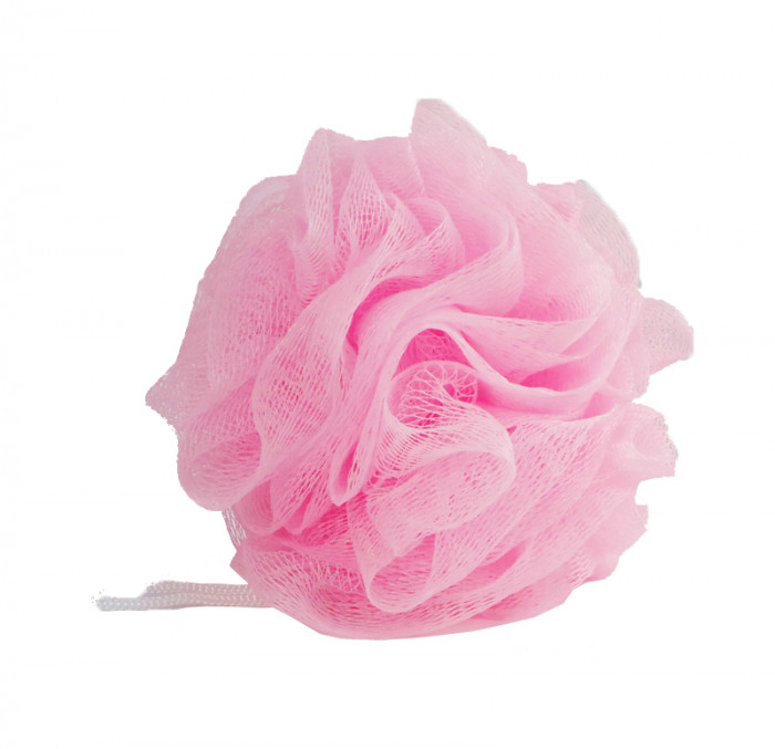 DEWAL Beauty Мочалка для тела розовая 50г