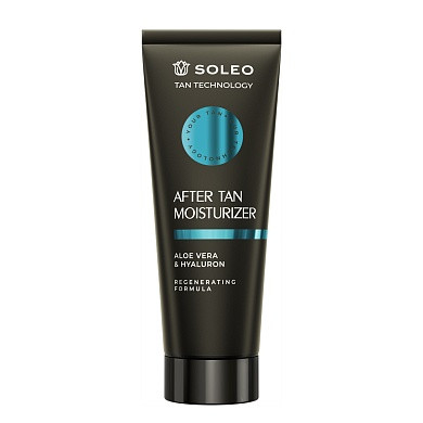 SOLEO After Tan Moisturizer Бальзам после загара с алоэ-вера и гиалуроновой кислотой 200 мл