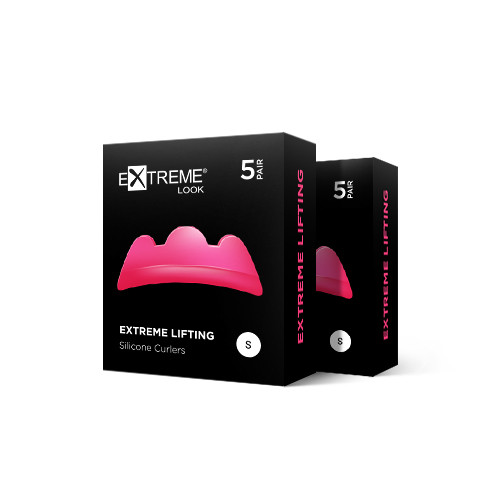 EXTREME LOOK Валики для ламинирования Pink edition размер S