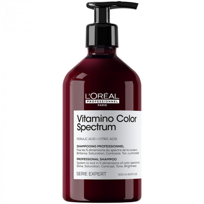 LOREAL Vitamino Color Spectrum Шампунь бессульфатный для окрашенных волос 500 мл