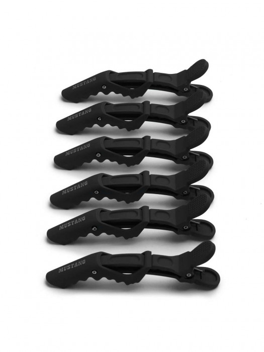 MUSTANG PROFESSIONAL Зажимы крокодилы ZM07Black