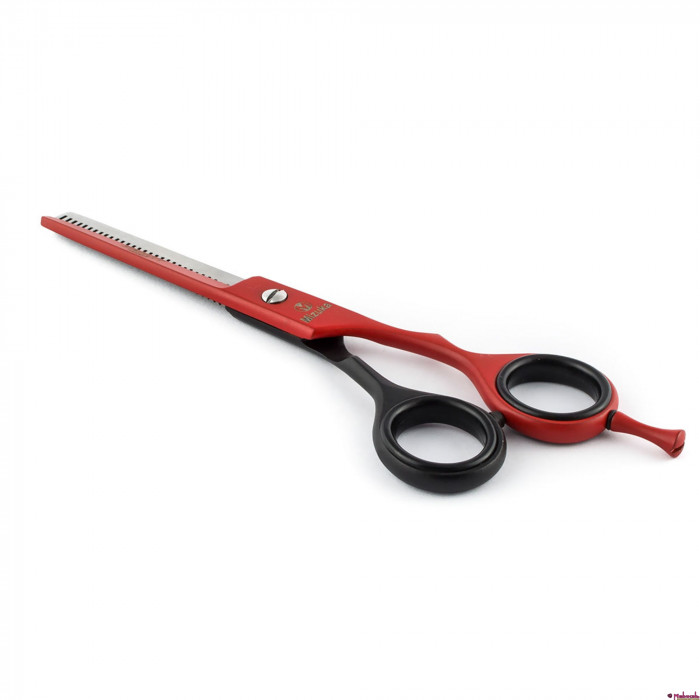 MIZUKA Ножницы филировочные 6" 32 зуба PBS-EP-32161 Red/Black