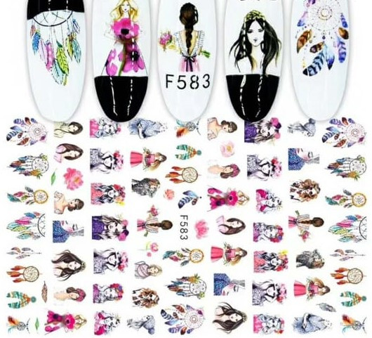 NAILS OPT Наклейки F583