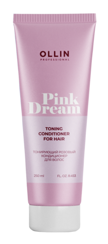 OLLIN Pink Dream Тонирующий розовый кондиционер для волос 250 мл