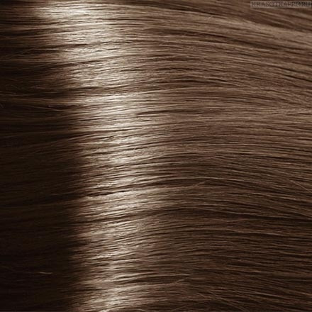 KAPOUS Hyaluronic Acid Крем-краска  7.81 Блондин карамельно-пепельный 100 мл