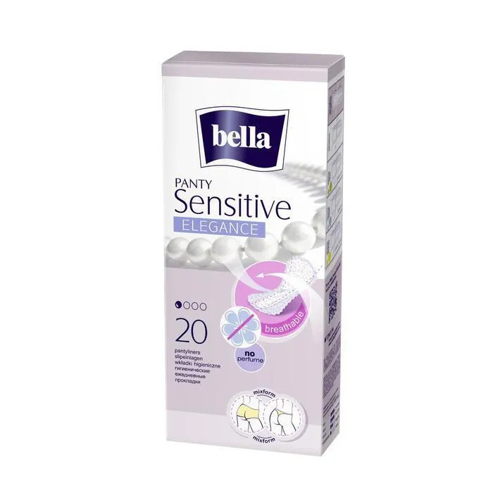 BELLA Panty Sensitive Elegance Прокладки ежедневные ультратонкие 20 шт